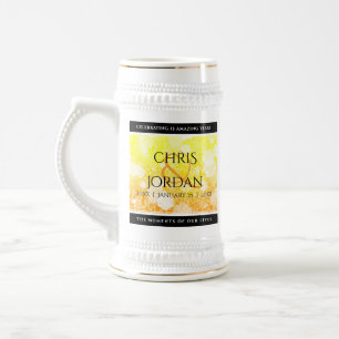 Elegant 13th Citrine Wedding Jubileum Bierpul