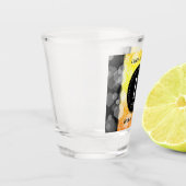 Elegant 13th Citrine Wedding Jubileum Shot Glas (Links)