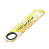 Elegant 13th Citrine Wedding Jubileum Speed Flessenopener (Voorkant Gekanteld)