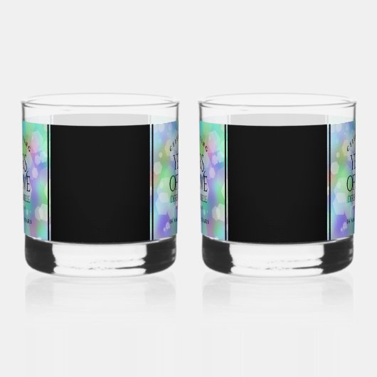 Elegant 14e Jubileum voor opalbruiloft Whisky Glas (Links)