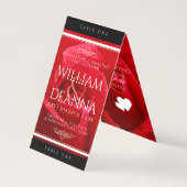 Élégant 15e 26e 36e anniversaire de Mariage Rose (Back)