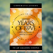 Élégant 16ème anniversaire de Mariage de Topaz d'o (Neutre)