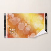 Élégant 16ème anniversaire de Mariage de Topaz d'o (Serviette à main)