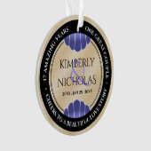 Élégant 17e anniversaire de Mariage de sable de pl (devant)