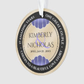 Élégant 17e anniversaire de Mariage de sable de pl (devant)