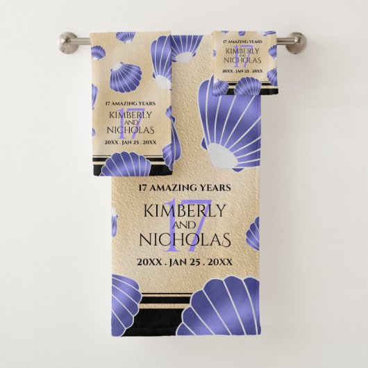 Élégant 17ème anniversaire de Mariage des obus (En situation)