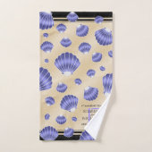 Élégant 17ème anniversaire de Mariage des obus (Serviette à main)