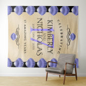 Elegant 17th Shells Wedding Jubileum Wandkleed (In Situ (horizontaal))