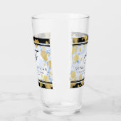 Elegant 18e Porcelain Wedding Jubileum Glas (Links)