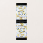 Elegant 18e Porcelain Wedding Jubileum Kaart (Buitenkant ongevouwen)