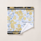 Élégant 18ème anniversaire de Mariage de porcelain (Gant de toilette)