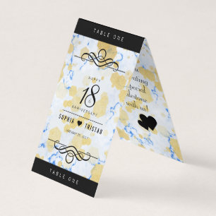 Élégant 18ème anniversaire de Mariage de porcelain