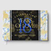 Élégant 18ème anniversaire de Mariage de porcelain (Recto)