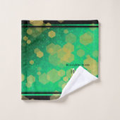 Élégant 19e anniversaire du Mariage Jade (Gant de toilette)