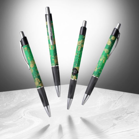Elegant 19th Jade Wedding Jubileum Celebration Pen
