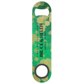 Elegant 19th Jade Wedding Jubileum Celebration Speed Flessenopener (Voorkant)