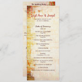 Elegant 1 Korintiërs 13 Trouwprogramma Programma (Voorkant / Achterkant)