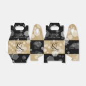 Elegant 1st Paper Wedding Jubileum Celebration Bedankdoosjes (Uitgevouwen)