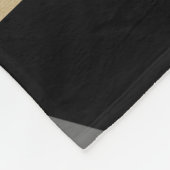 Elegant 1st Paper Wedding Jubileum Celebration Fleece Deken (Hoek)