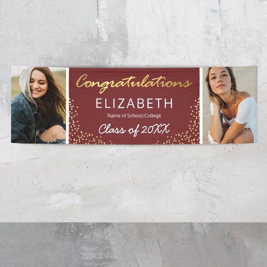 Elegant 2025 Afstuderen 2 Photo Banner