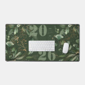 Élégant 2026 Calendrier Eucalyptus Green Gold (Clavier et souris)