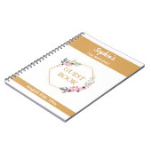 Élégant 21e anniversaire de fête Livre d'invités (Côté gauche)