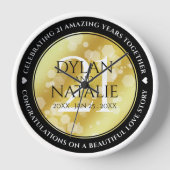 Elegant 21st Brass Wedding Jubileum Celebration (Voorkant)