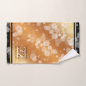 Élégant 22e anniversaire de Mariage de cuivre (Serviette à main)