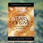 Élégant 22e anniversaire de Mariage de cuivre (Neutre)