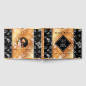 Elegant 22e Copper Wedding Jubileum Gastenboek (Volledig)