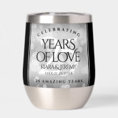 Elegant 25th Silver Wedding Jubileum (Achterkant)