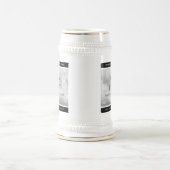 Elegant 25th Silver Wedding Jubileum Bierpul (Center)