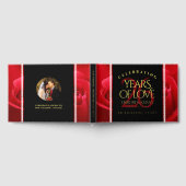 Elegant 26th Roos Wedding Jubileum Celebration Gastenboek (Volledig)