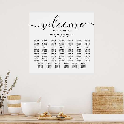 Élégant 27 Tableau Mariage (Cuisine)