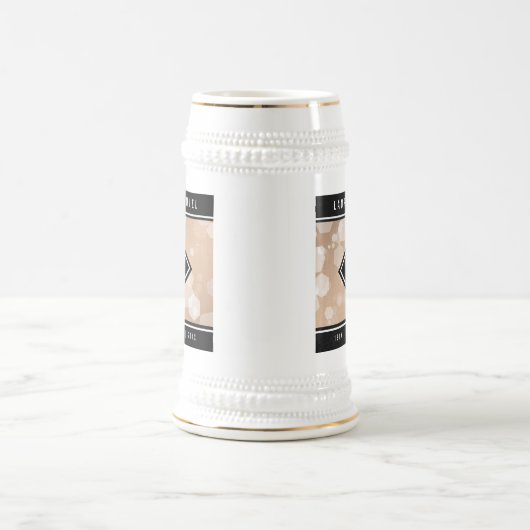 Elegant 28th Linen Wedding Jubileum Celebration Bierpul (Center)