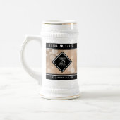 Elegant 28th Linen Wedding Jubileum Celebration Bierpul (Links)