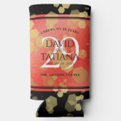 Elegant 29th Garnet Wedding Jubileum (Achterkant)