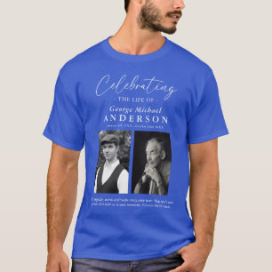 Elegant 2 foto 'Viering van het leven' Tribute T-shirt