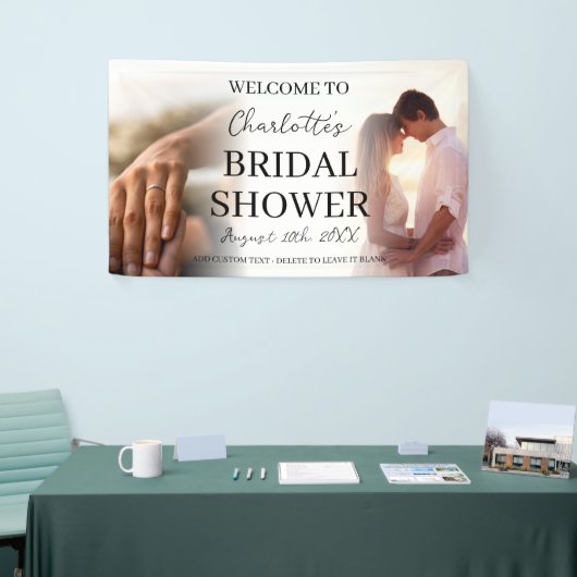 Elegant 2 Photo Collage Fête des mariées Bannière (Salon professionnel)