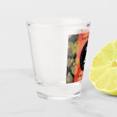 Elegant 2e van het Jubileum van de Wondenweddensc Shot Glas (Links)