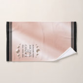 Elegant 30th Pearl Wedding Jubileum Celebration Bad Handdoek (Handdoek)
