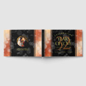 Elegant 32e Bronze Wedding Jubileum Gastenboek (Volledig)