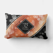 Elegant 32e Bronze Wedding Jubileum Kussen (Voorkant)