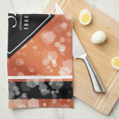 Elegant 32e Bronze Wedding Jubileum Theedoek (Quarter Fold)