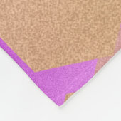 Elegant 33rd Amethyst Wedding Jubileum Fleece Deken (Hoek)