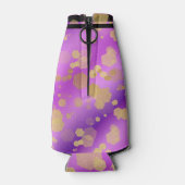 Elegant 33rd Amethyst Wedding Jubileum Flesjeskoeler (Achterkant)