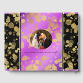 Elegant 33rd Amethyst Wedding Jubileum Gastenboek (Achterkant)