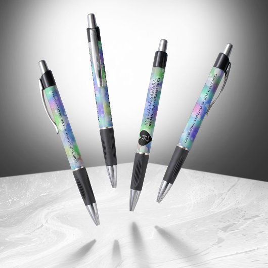 Elegant 34th Opal Wedding Jubileum Celebration Pen