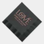 Elegant 35th Coral Wedding Anniversary Years (Droite)