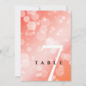 Elegant 35th Coral Wedding Jubileum Kaart (Achterkant)